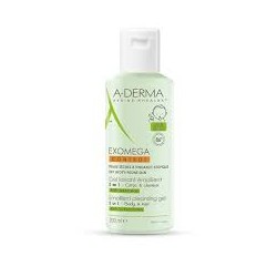 ADERMA EXOMEGA CONTROL GEL 2 ΣΕ 1 ΜΑΛΛΙΑ & ΣΩΜΑ RP 200ML