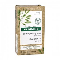 KLORANE SHAMPOO SOLIDE LAIT D AVOINE 80 GR