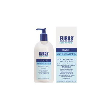 EUBOS LIQUID WASHING EMULSION BLUE 400ML