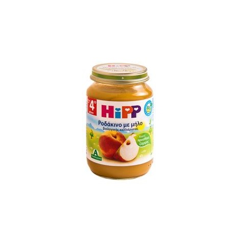 HIPP ΡΟΔΑΚΙΝΟ ΜΕ ΜΗΛΟ 190GR