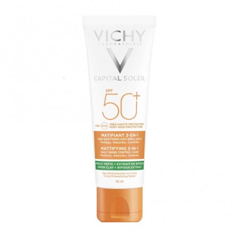 VICHY CAPITAL SOLEIL MATTIFYING 3IN1 SPF 50+ 50ML