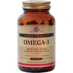 SOLGAR OMEGA 3 TRIPLE STRENGTH 50CAPS