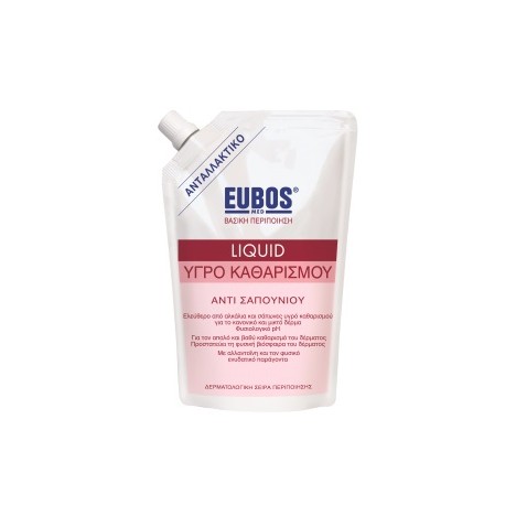 EUBOS LIQUID RED WASHING EMULSION REFILL 400ML