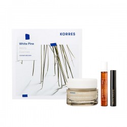 KORRES ΛΕΥΚΗ ΠΕΥΚΗ ΚΡΕΜΑ ΗΜΕΡΑΣ ΚΑΝ-ΜΙΚΤ 40ML & ΔΩΡΟ CASHMERE KUMQUAT EDT 10ML & MASCARA DRAMA VOLUME