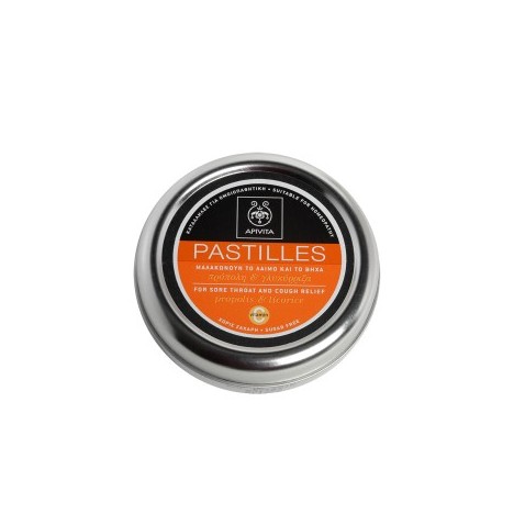 APIVITA PASTILLES ΠΡΟΠΟΛΗ & ΓΛΥΚΥΡΡΙΖΑ 45GR