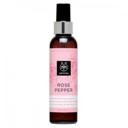 APIVITA ROSE PEPPER BODY MASSAGE OIL 150ML