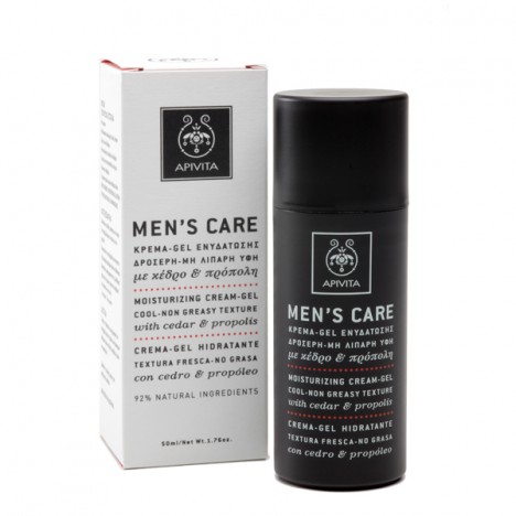 APIVITA MEN'S CARE ΚΡΕΜΑ-GEL ΕΝΥΔΑΤΩΣΗΣ 50ML