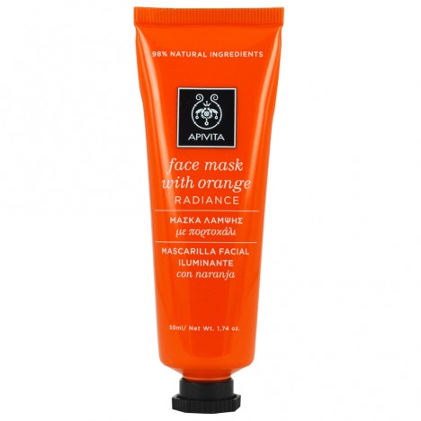 APIVITA FACE MASK WITH ORANGE RADIANCE  50ML