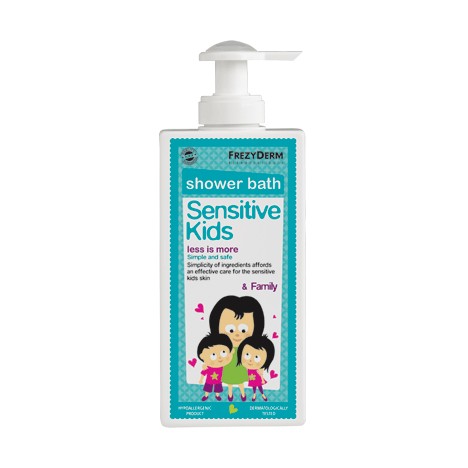 FREZYDERM SENSITIVE KIDS & FAMILY SHOWER BATH  200ML