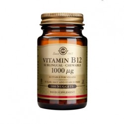 SOLGAR VITAMIN  B12 1000MG 100NUGGETS