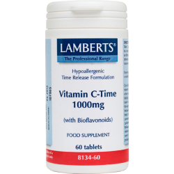 LAMBERTS VITAMIN C-TIME 1000MG 60TABS