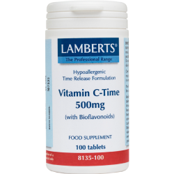 LAMBERTS VITAMIN C-TIME 500MG 100TABS