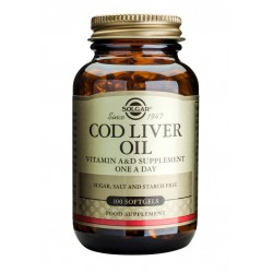 SOLGAR COD LIVER OIL SOFTGELS 100S