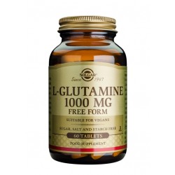 SOLGAR L-GLUTAMINE 1000MG 60TABS