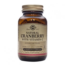 SOLGAR CRANBERRY EXTRACT WITH VITAMIN C VEGΙCAPS 60S