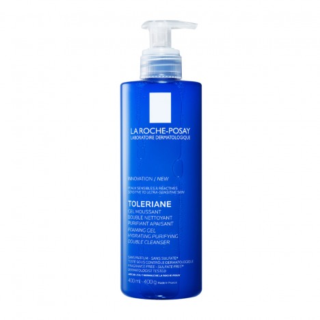 LA ROCHE POSAY TOLERIANE FOAMING GEL DOUBLE CLEANSER 400ML