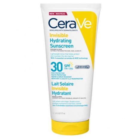 CERAVE INVISIBLE HYDRATING SUNSCREEN SPF30+ 177ML
