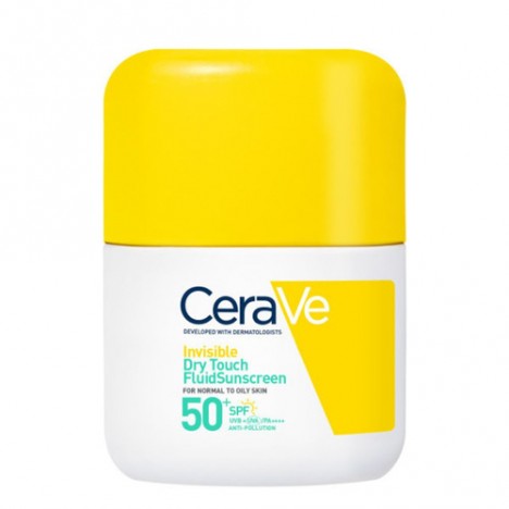 CERAVE INVISIBLE DRY TOUCH FLUIDE SUNSCREEN SPF50+ 50ML