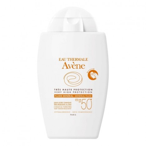AVENE SPF50+ FLUIDE MINERAL 40ML
