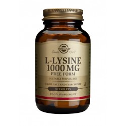 SOLGAR L-LYSINE 1000MG 50TABS